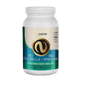 NUPREME Chlorella + Spirulina BIO 750 tablet