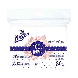 Linteo Vatové tyčinky 80 ks