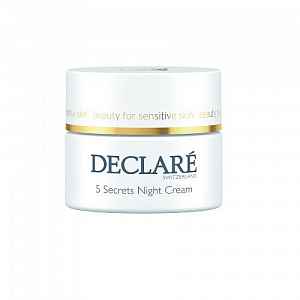 DECLARÉ Switzerland 5 Secrets Night Cream uklidňující noční krém 50ml