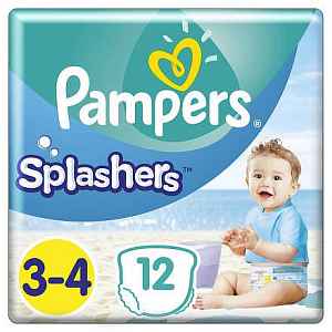 Pampers kalhotkové plenky Splashers Carry Pack S3 12ks