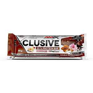 AMIX Exclusive Protein Bar, Double Dutch Chocolate, 85g