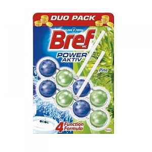 Bref Power activ WC blok 2*51g Pine
