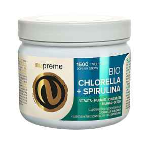 NUPREME Chlorella + Spirulina BIO Jumbo 1500 tablet