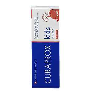 Curaprox Kids zubní pasta od 2 let (bez fluoru) jahoda 60 ml