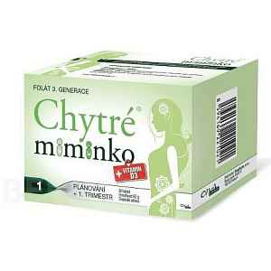 Chytré miminko + vitamin D3 tablety 60