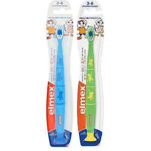 Elmex Children dětský zubní kartáček 3-6 let duopack