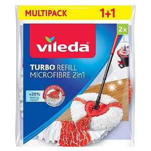 Vileda Turbo Microfibre 2v1 náhrada 2 ks