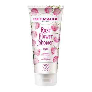 Dermacol Flower shower Opojný sprchový krém Růže 200ml