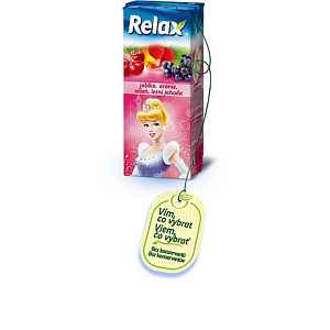 Relax Jablko-arónie-višeň-lesní jahoda 0.2 litru