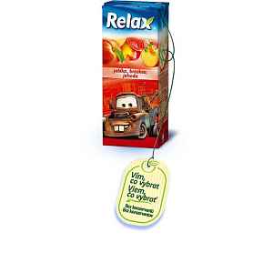 Relax Jablko-broskev-jahoda 0.2 litru