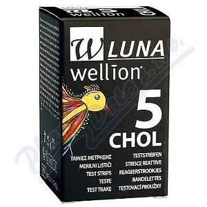 Testovací proužky Luna cholesterol 5ks