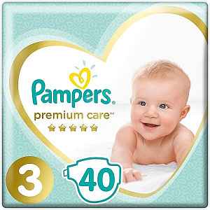 Pampers Premium Care S3 (6-10kg) 40ks