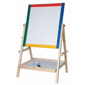 WOODY Tabule-natur rám s poličkou, 65cm