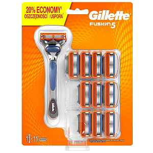 Gillette Fusion Manual strojek + 11 hlavic