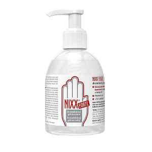 NIXX FORTE Dezinfekční gel na ruce 250 ml s dávkovačem