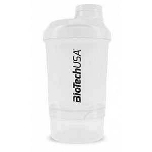 BiotechUSA Wave+ Nano shaker 300ml (+150ml) Opal White