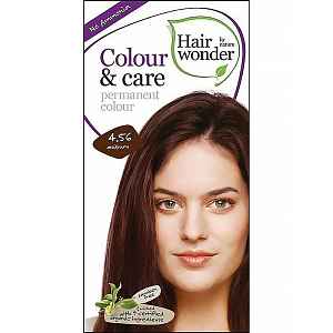 HAIRWONDER Dlouhotrvající barva BIO – kaštanová 4.56 - 100 ml