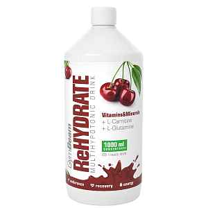 GymBeam ReHydrate sour cherry 1000ml