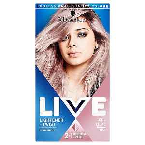 Schwarzkopf live Color Lightener & Twist odstín 104 Cool Lilac 50 ml
