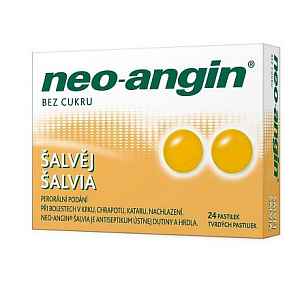 Neo-angin šalvěj pastilky 24ks