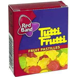 HAAS Tutti Frutti ovocné pastilky 15g