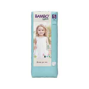 Bambo Nature 5 dětské plenk. kalhotky 12-18kg 44ks