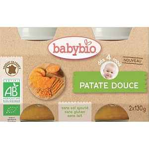 BABYBIO sladké brambory 2x130g