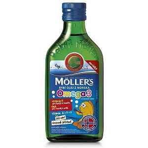Mollers Omega 3 Ovocná příchuť 250ml