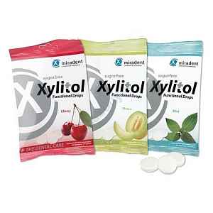 Miradent Xylitol pastilky MELOUN 26 ks