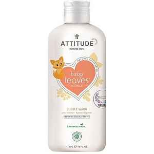 Dětská pěna do koupele ATTITUDE Baby leaves s vůní hruškové šťávy 473 ml