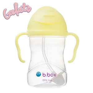 B.box Hrneček s brčkem, Gelato banana split 240ml