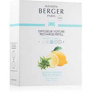 Maison Berger Paris Car Zest Of Verbena vůně do auta 2 x 17 g náhradní náplň