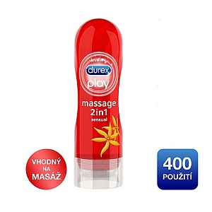 Masážní gel 2v1 Play Smyslný 200 ml
