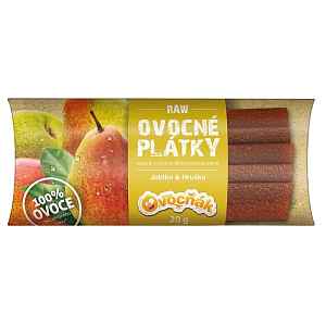 OVOCŇÁK plátky Jablko-Hruška 20g