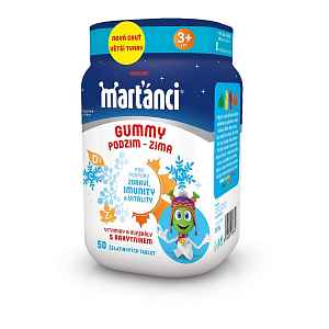 Walmark Marťánci Gummy PODZIM-ZIMA tbl.50