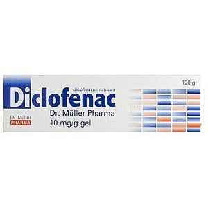Dr.Müller Diclofenac 10mg/g gel 120g