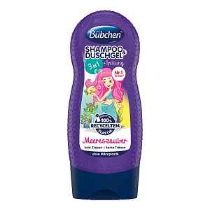 BÜBCHEN Kids 3v1 SG+shp+kon Malá mor. panna 230 ml