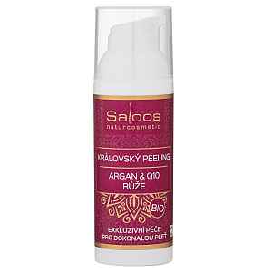 BIO Královský peeling Argan & Q10 - Růže 50 ml
