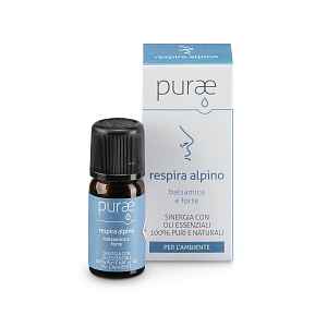 Purae Respira alpino Směs esenciálních olejů na vyčištění vzduchu a uvolnění dýchání 10 ml