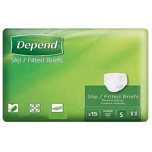 Depend plenkové kalhotky Slip Super S 15ks