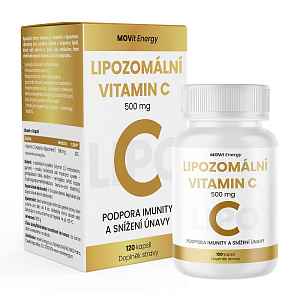 MOVIT ENERGY Lipozomální vitamin C 500 mg 120 kapslí