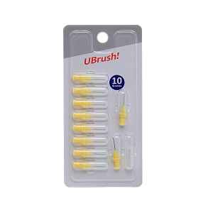 UBrush! Mezizubní kartáček 0,6 mm žlutý 10 ks