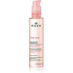 Nuxe Very Rose jemný čisticí olej na obličej a oči 150 ml