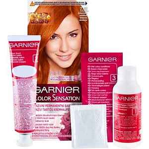 Garnier Color Sensation barva na vlasy odstín 7.40 Intense Amber