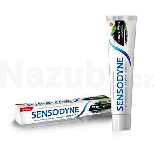 Sensodyne Natural White s aktivním uhlím 75 ml