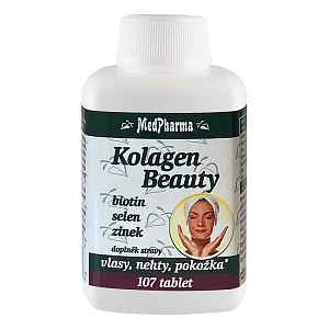 Medpharma Kolagen Beauty biotin selen zinek 107 tablet