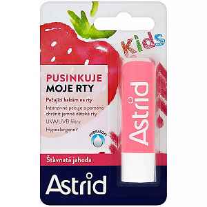 ASTRID Balzám na rty - dětský s jahodou 4,8g