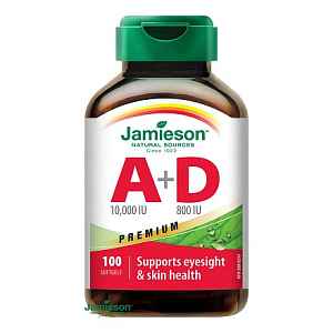 Vitamíny A a D Premium 10000 IU/ 800 IU 100 kps.
