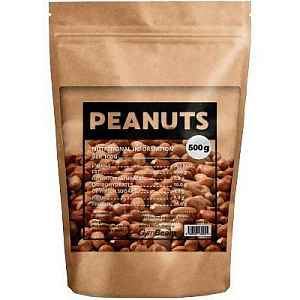 GymBeam Arašídy nepražené unsalted - 500 g