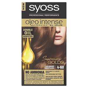 Syoss Oleo Intense barva na vlasy Zlatohnědý 4-60